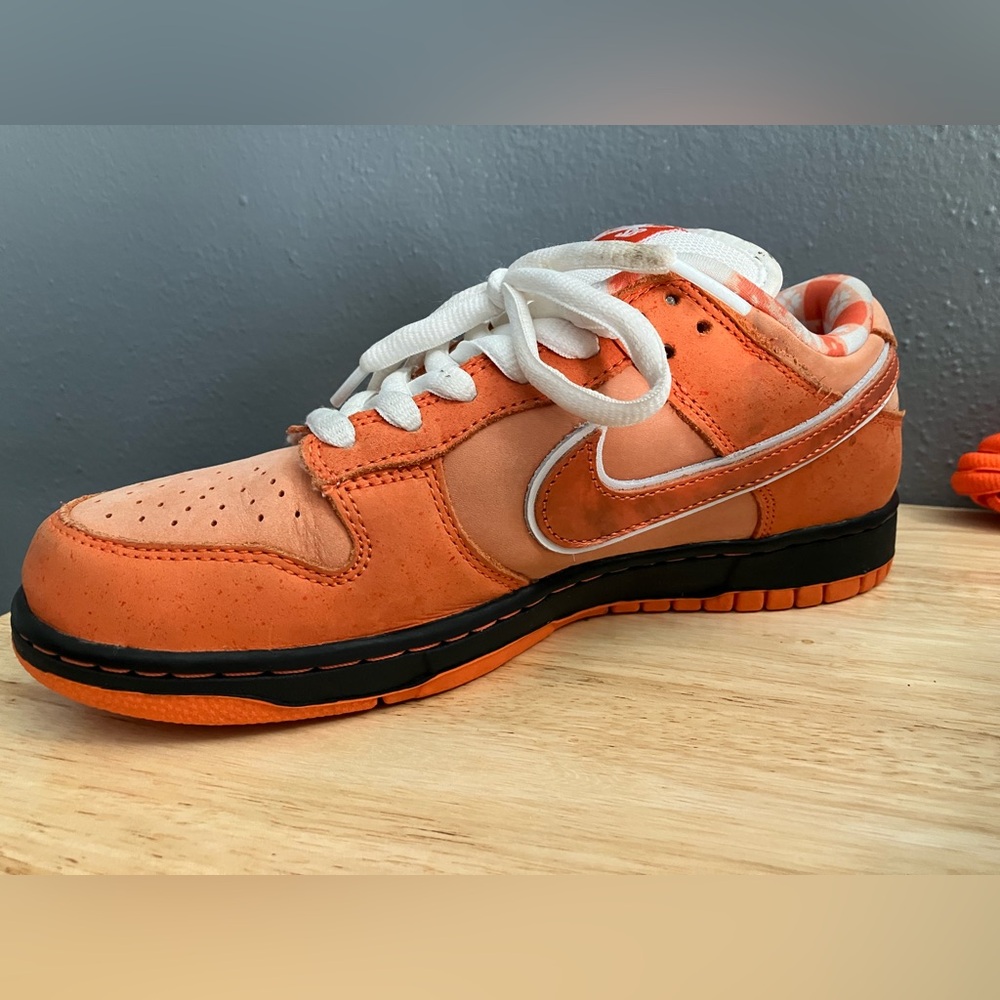 CONCEPTS x Nike Dunk Low SB Orange Lobster RARE Sneakers FD8776-800 🦞 Shoes - Picture 6 of 16